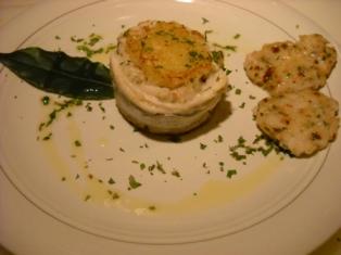 GIRELLA DI SPATOLA ALLE NOCI, MENTA E ALLORO